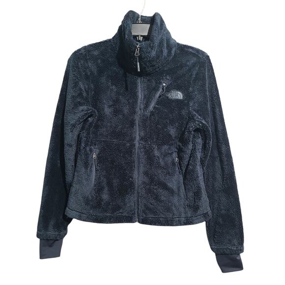 The North Face Navy Blue Osito Flow Fleece Jacket Size Small - Picture 1 of 6